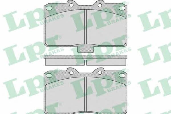 LPR Bremsbelagsatz 05P1026 für Dodge Stealth Mitsubishi GTO 3000GT BP1162 LP1662