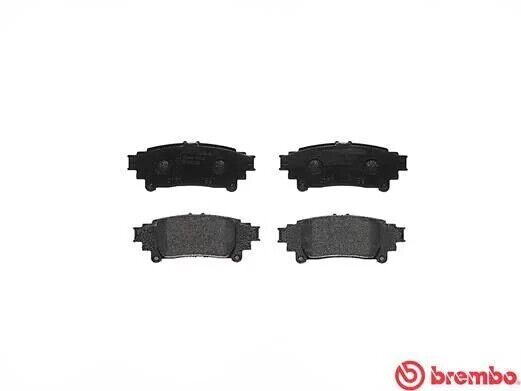 Brembo P 83 132 Bremsbelagsatz Hinterachse für Lexus GS IS III RC