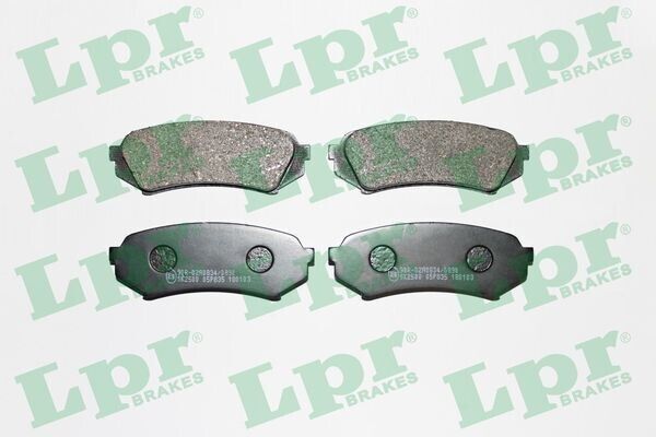 LPR Bremsbelagsatz 05P835 für Lexus LX 470 Toyota Land Cruiser 100 4.2 TD 4.7