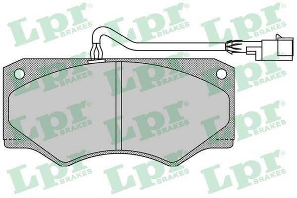 LPR Bremsbelagsatz 05P962 für Iveco Daily II 5SP962 BL2156A1 PA1314 05P962