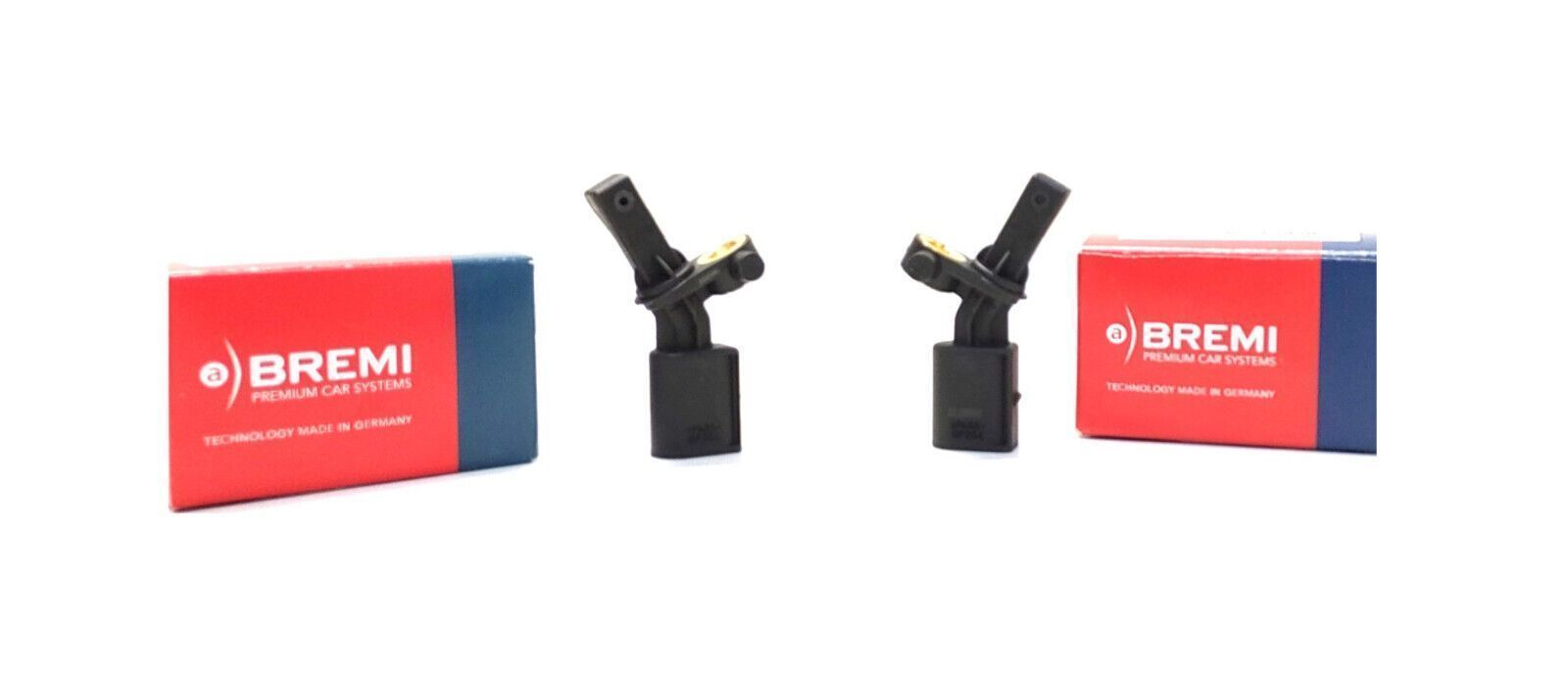 2x BREMI ABS-Sensor Raddrehzahl HA rechts links für AUDI SEAT SKODA VW 6Q0927807B