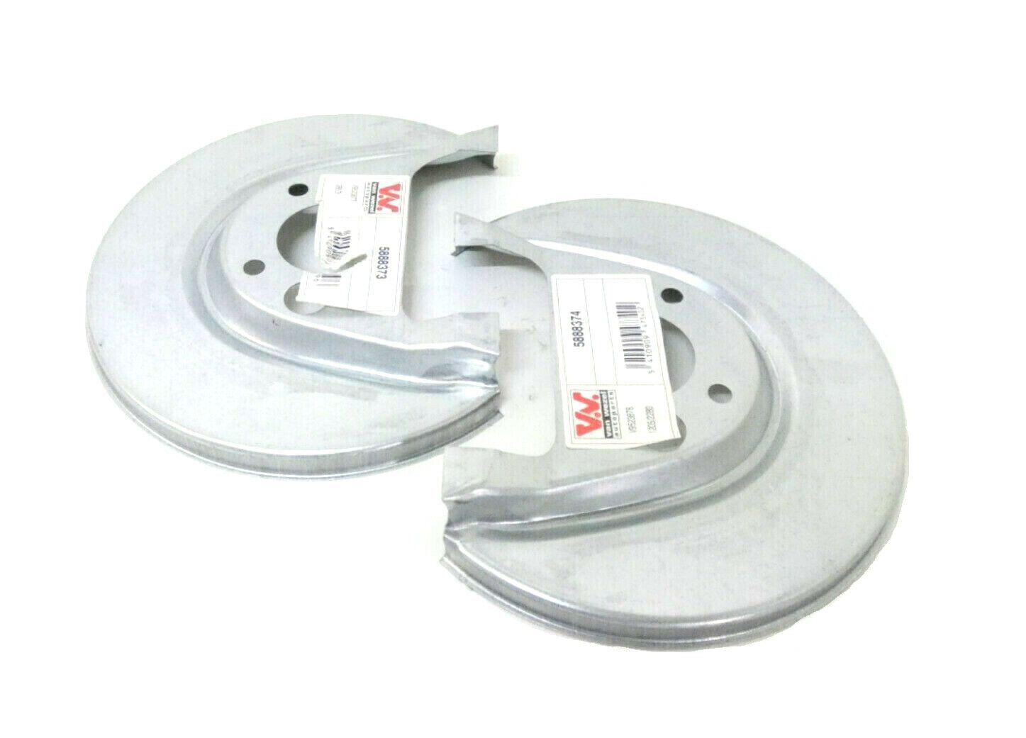2x Spritzblech Bremsscheibe HA FÜR AUDI A3 VW BORA GOLF SEAT LEON SKODA