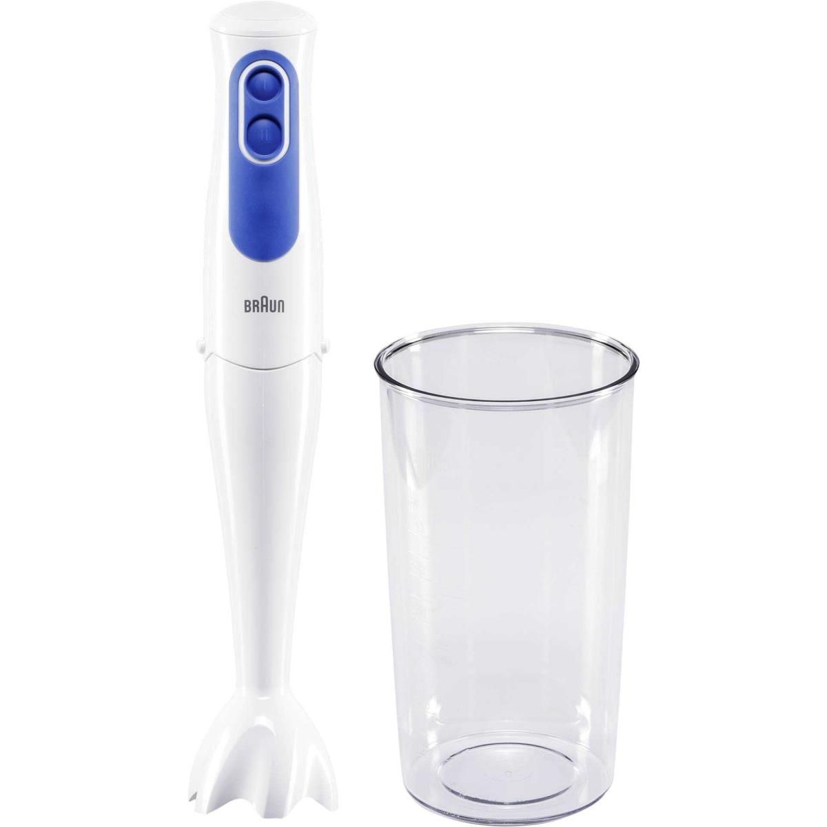 Braun Braun/Blau Stabmixer Mq 3000 Edelstahl-Mixfuß 700 W Weiß