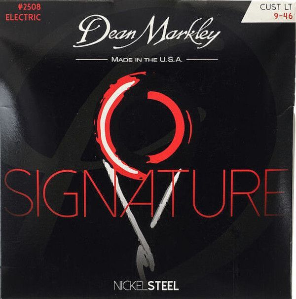 Dean Markley Nickel steel Signature Saiten - für E-Gitarre - verschiedene Stärken