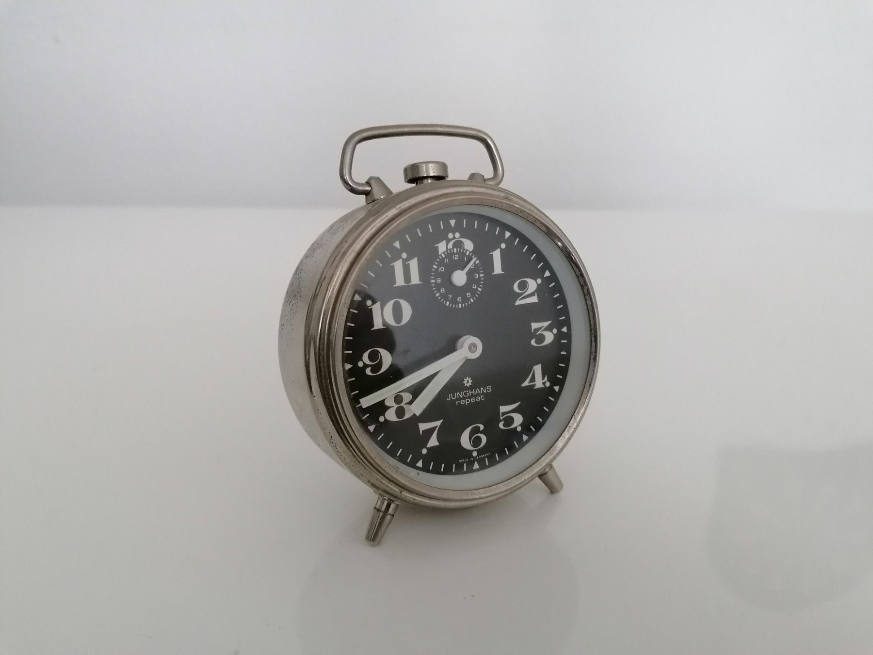 Junghans Unisex Vintage Wecker Repeat 50Er Jahre Reisewecker Uhr