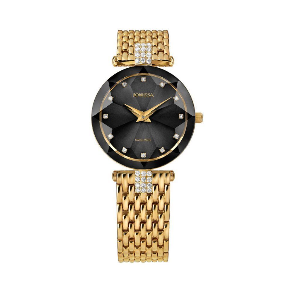 Facet Strass Swiss Ladies Watch J5.630.M