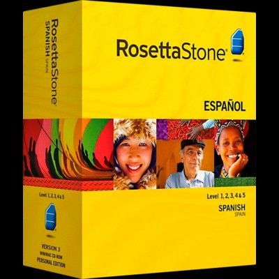 Rosetta Stone - Learn Spanish (Spain) (Level 1, 2, 3, 4 & 5 Set)