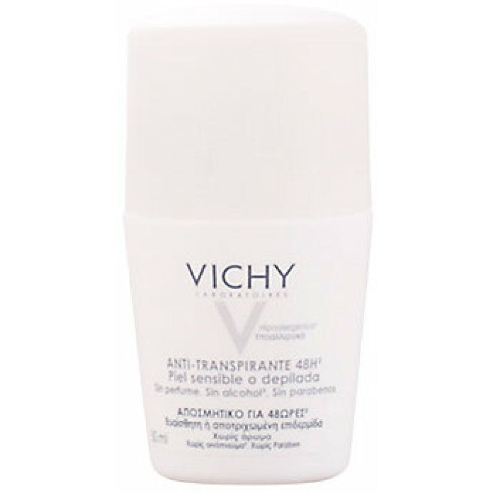 Vichy Herren Deo Antiperspirant 48H Roll On White Cap