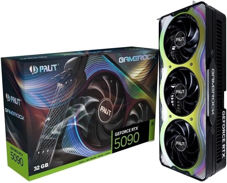 Palit GeForce RTX 5090 GameRock (32GB GDDR7/PCI Express 5 0/2407MHz