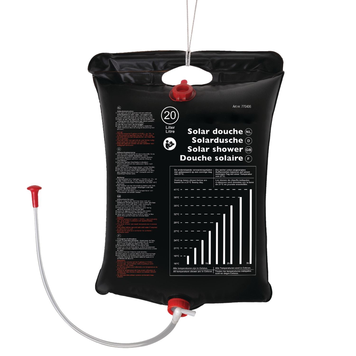 Solardusche 20L