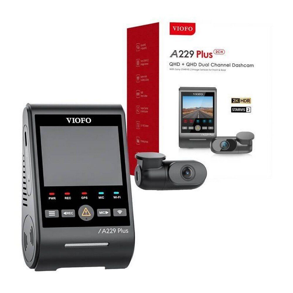 Viofo - A229 Plus 2CH - Videorecorder