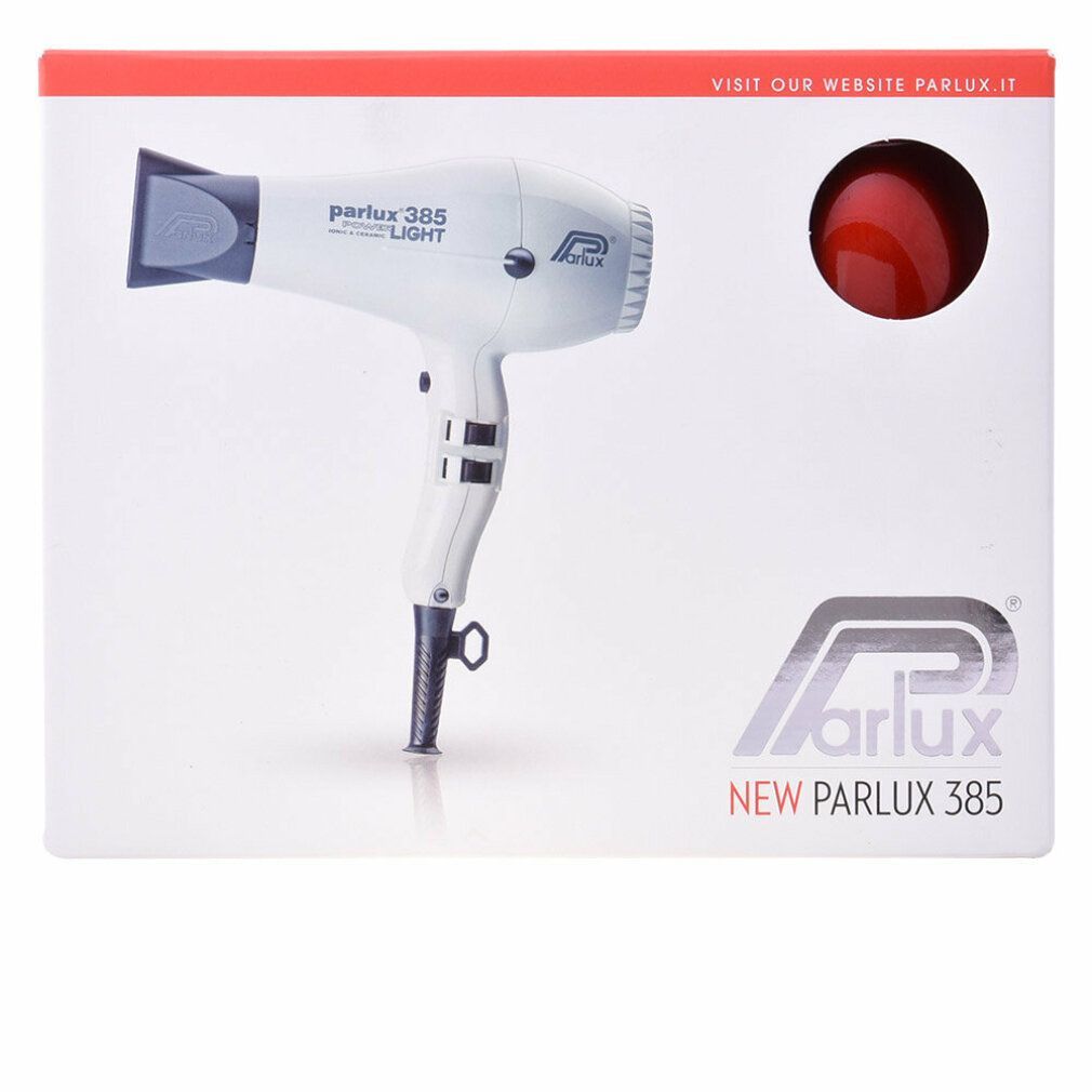 Parlux Rot Hair Dryer 385 Powerlight Ionic & Ceramic Red