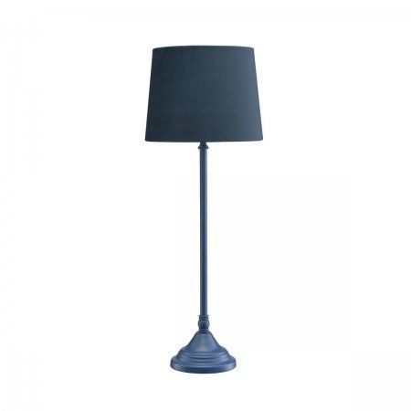 Pr Home Blau 70067-420088 Tove Tischleuchte Schirm Samt