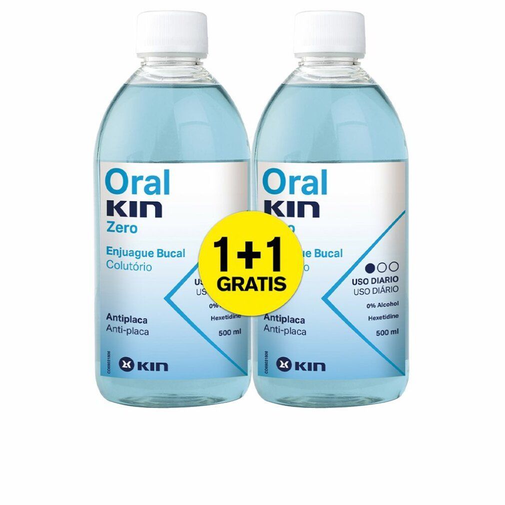 Kin Oralkin Zero Enjuague Bucal Set 2 Pz