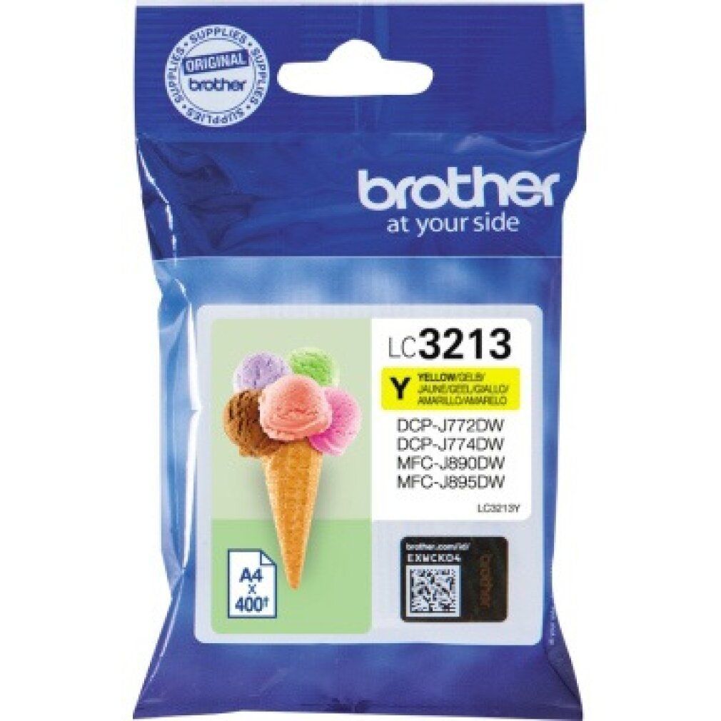 Brother LC3213Y ink cartridge 1 pc(s) Original High (XL) Yield Yellow