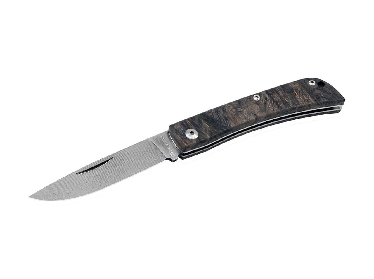 Maserin Schwarz Scout Damascus Black Poplar Wood