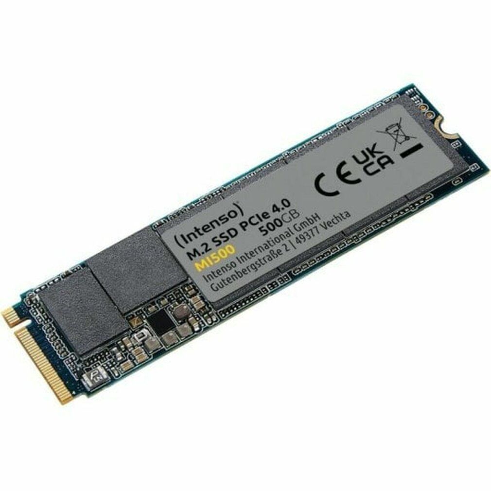 Intenso Schwarz M.2 Ssd Mi500 500Gb Pcie Nvme Gen 4X4
