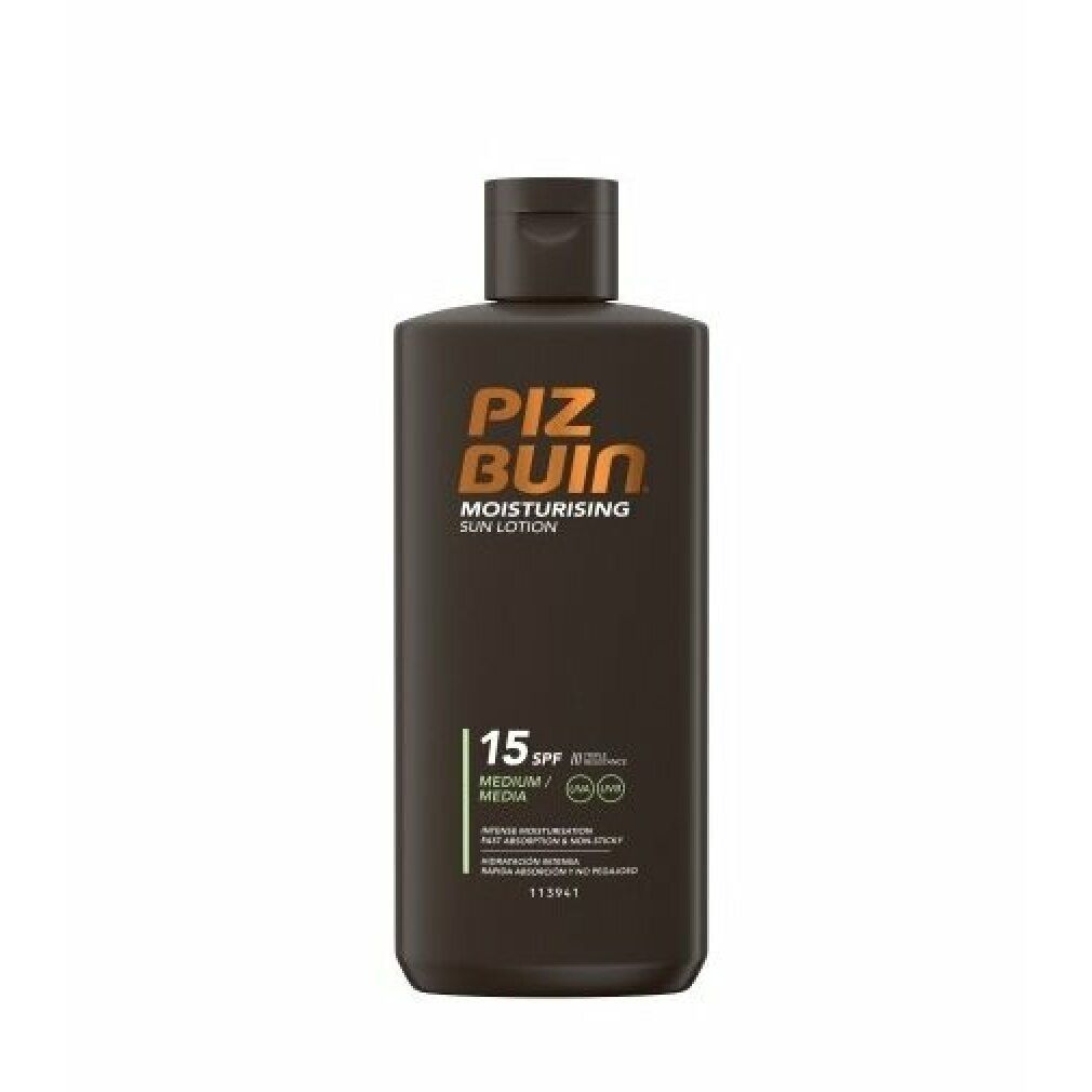 Piz Buin Feuchtigkeitsspendende Feuchtigkeits-Sonnenschutz-Lotion Spf 15 200Ml