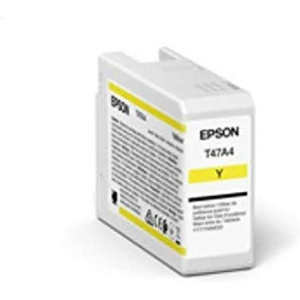 Epson Singlepack Yellow T47A4 UltraChrome Pro 10 ink 50ml