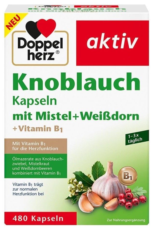 Doppelherz/ Queisser Pharma Gmbh & Co. Kg Doppelherz Knoblauch Kapseln 1X480 Stk