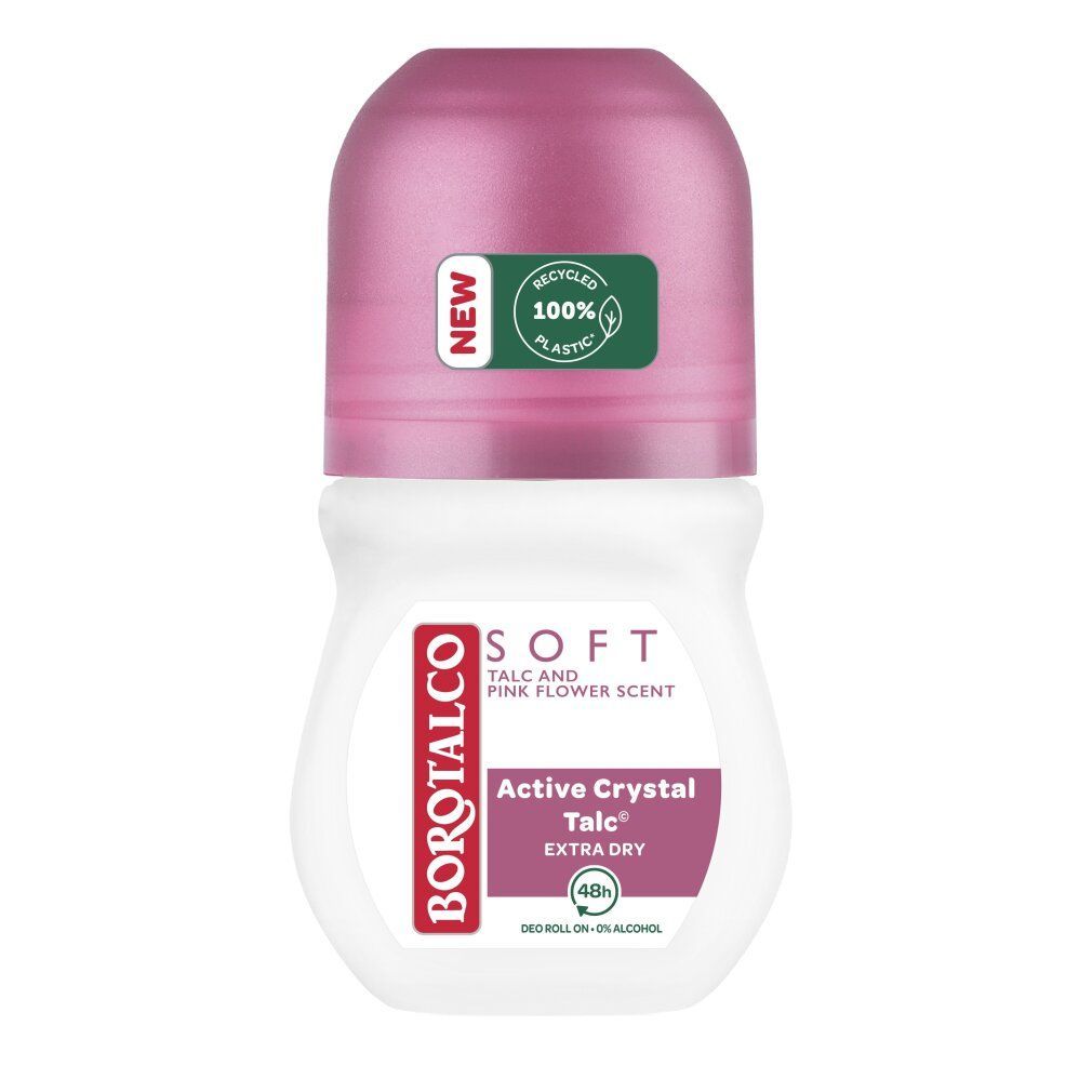 Borotalco Deo Roll-On Soft Flower, 50 Ml