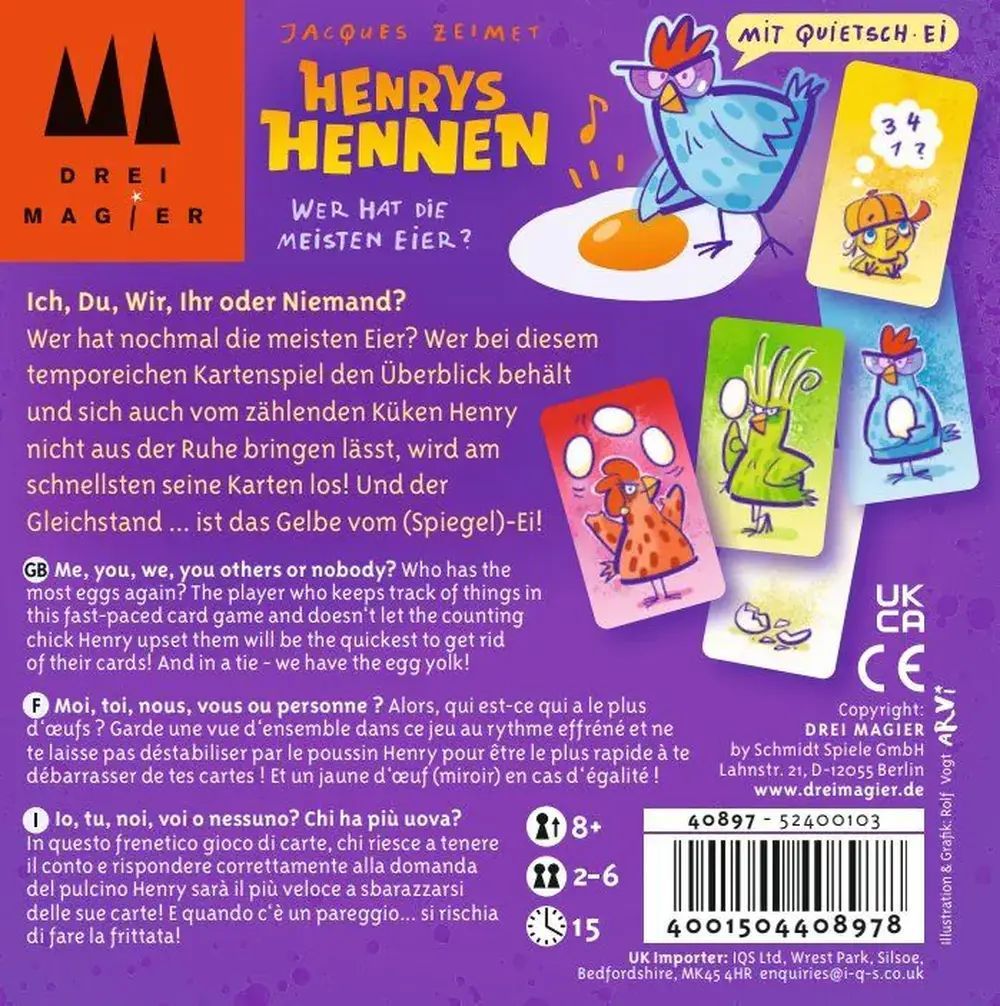 Henrys Hennen kaufen bei Hood.de