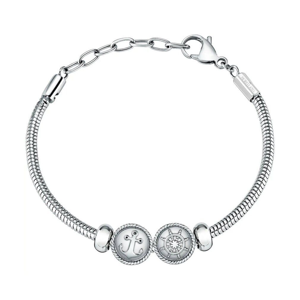 Morellato Unisex Navy Steel Pendant Bracelet Drops Scz1190