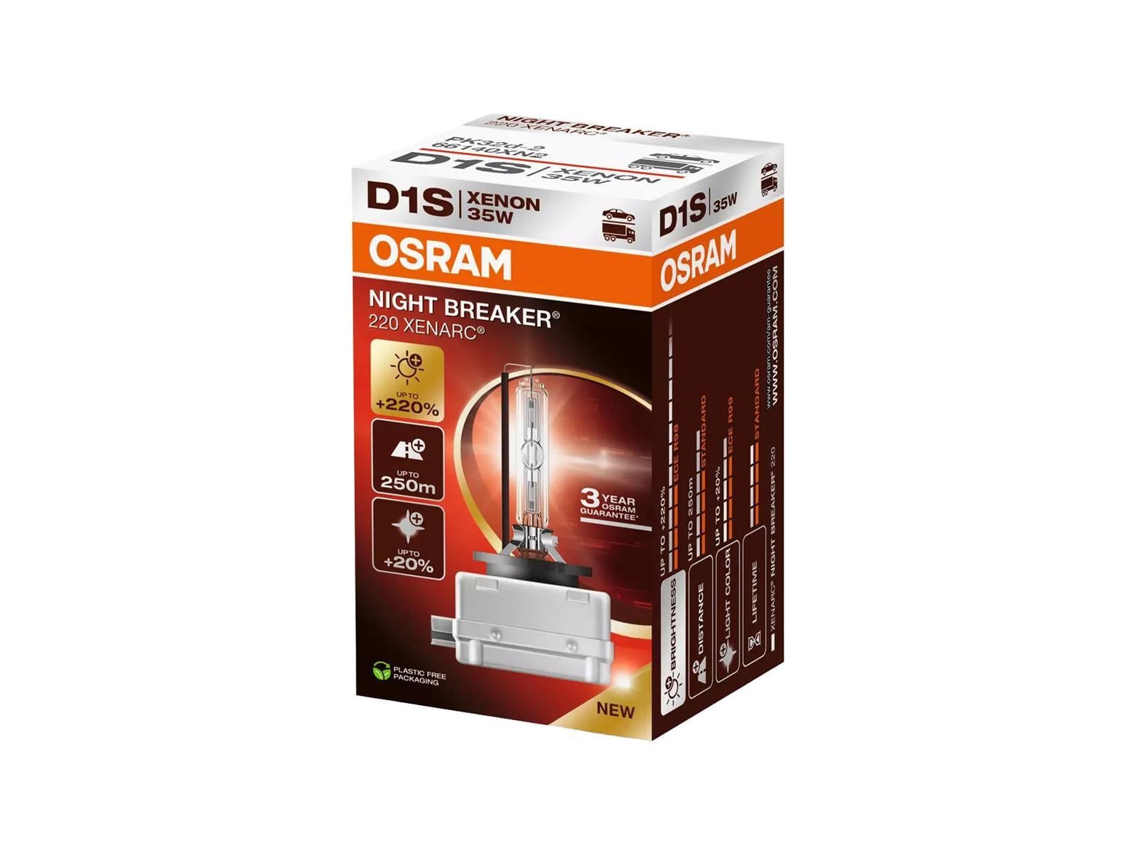 "OSRAM Hauptlampe ""Xenarc Night Breaker 220"" Xenon (Gase"