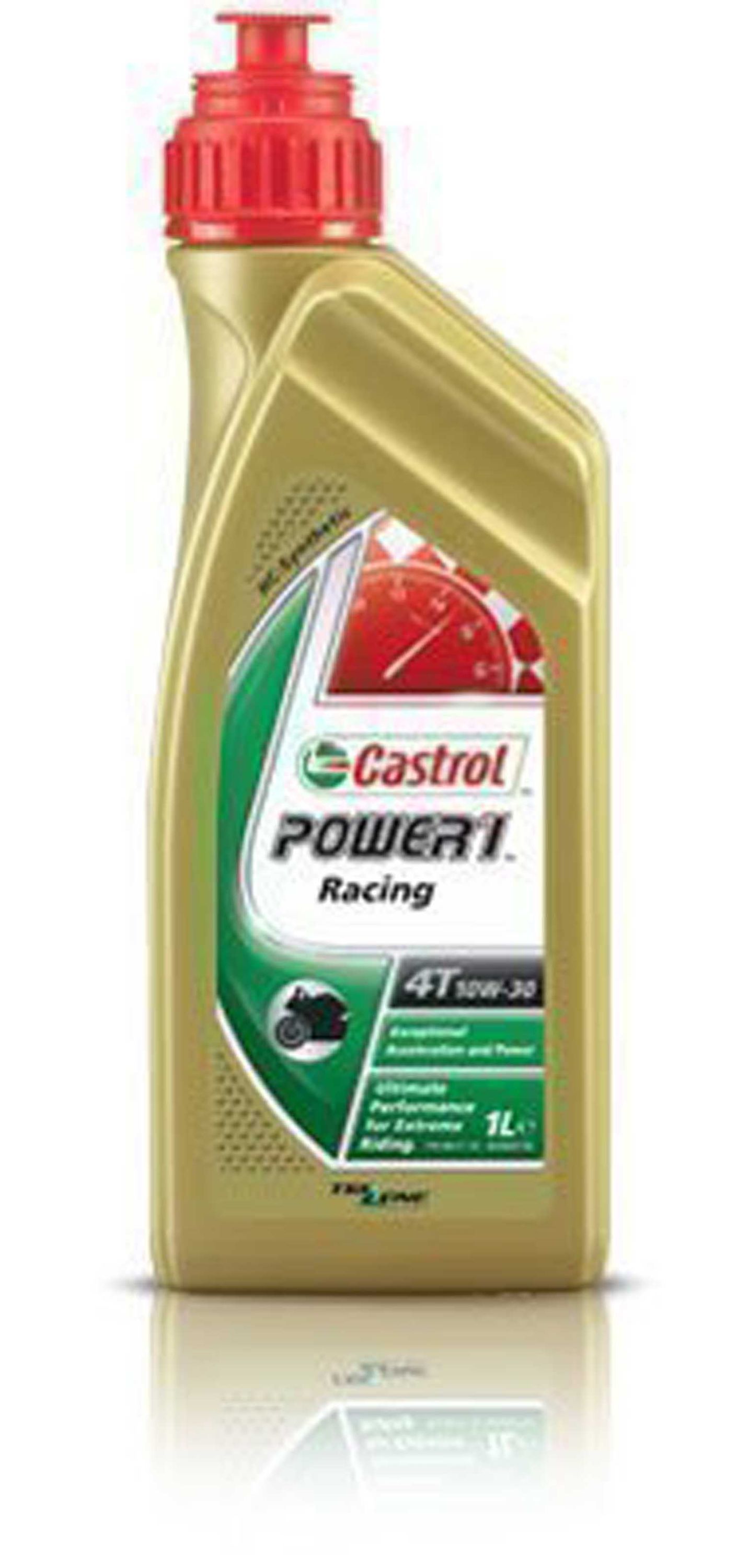 "Castrol Motoröl ""Power1 Racing 4T"" 5W-40, 4-Takt, 1 l Flasche"