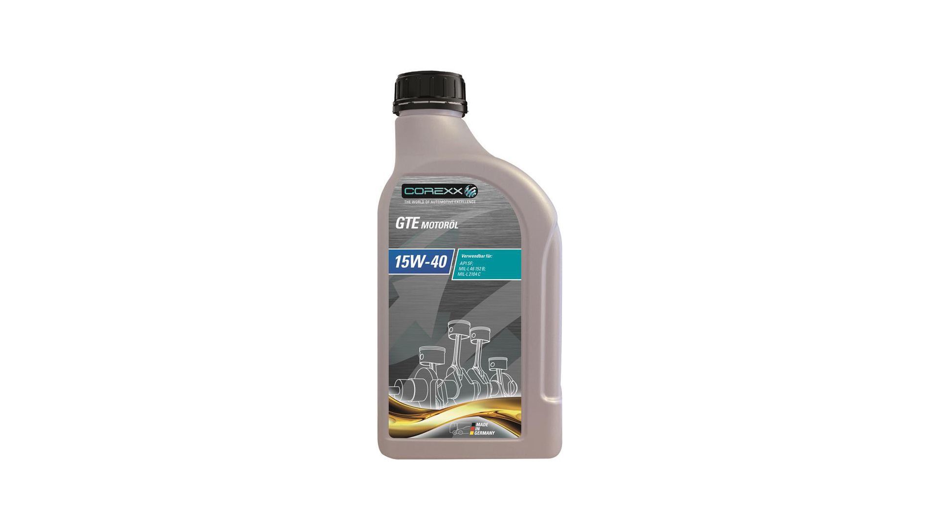 COREXX Motoröl GTE SAE 15W-40, mineralisch, Spezifikationen / E