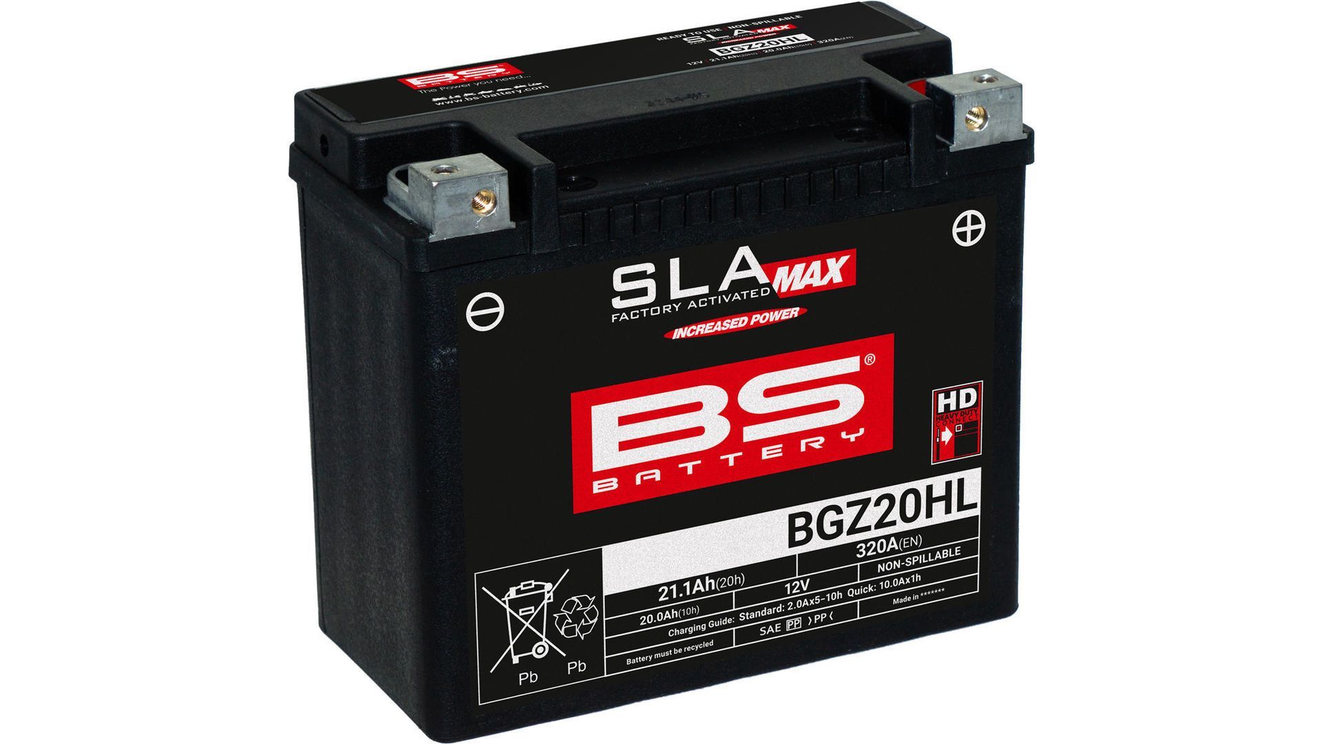 "Batterie ""YTX20HL-BS"" BS-Battery, SL"