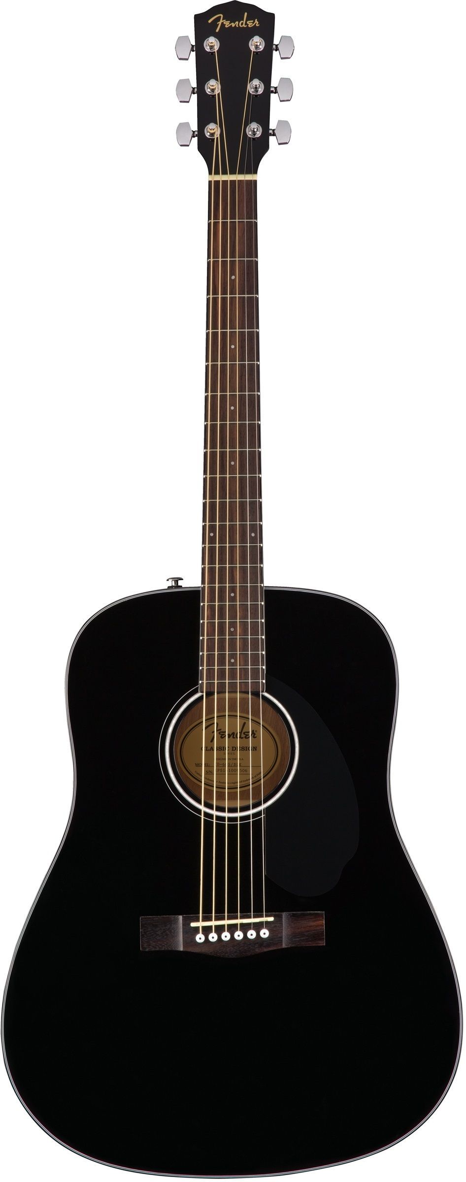 Fender CD-60S Dreadnought BLK