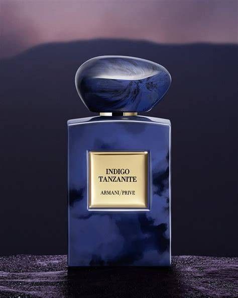 Armani Herren Dunkel Prive Indigo Tanzanite - Eau De Parfum - Parfumprobe - Zerstäuber - Duftprobe