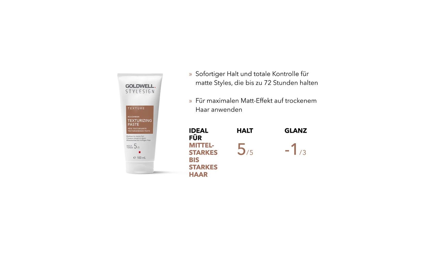 Goldwell Stylesign Texture Roughman Texturizing Paste 100 Ml