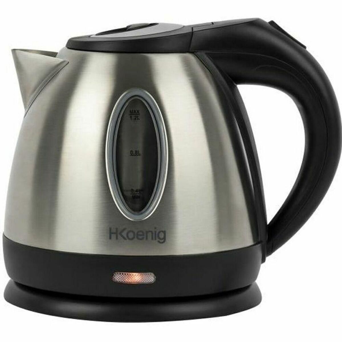 Hkoenig Wasserkocher H. Koenig 1,2 L Edelstahl 1630 W