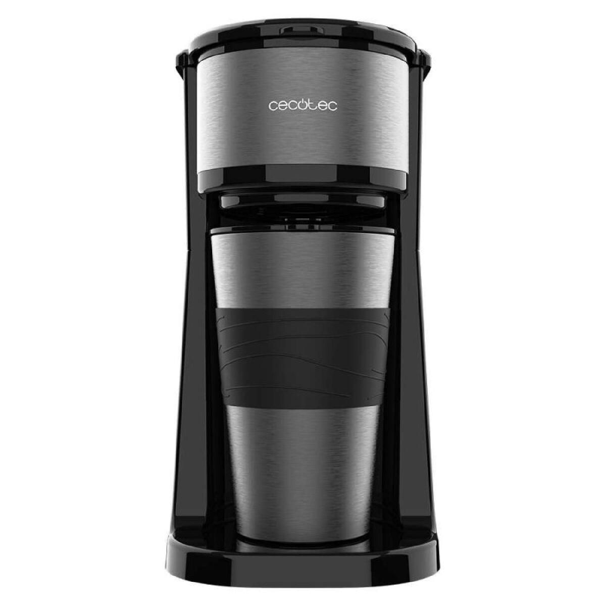 Cecotec Schwarz Kaffeemaschine Coffee 66 Drop & Go Und Edelstahl