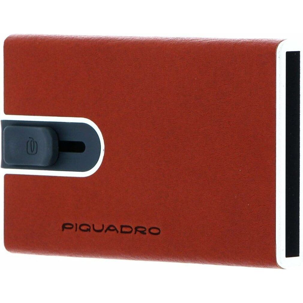 Piquadro Herren Credit Card Case Slider Black Square