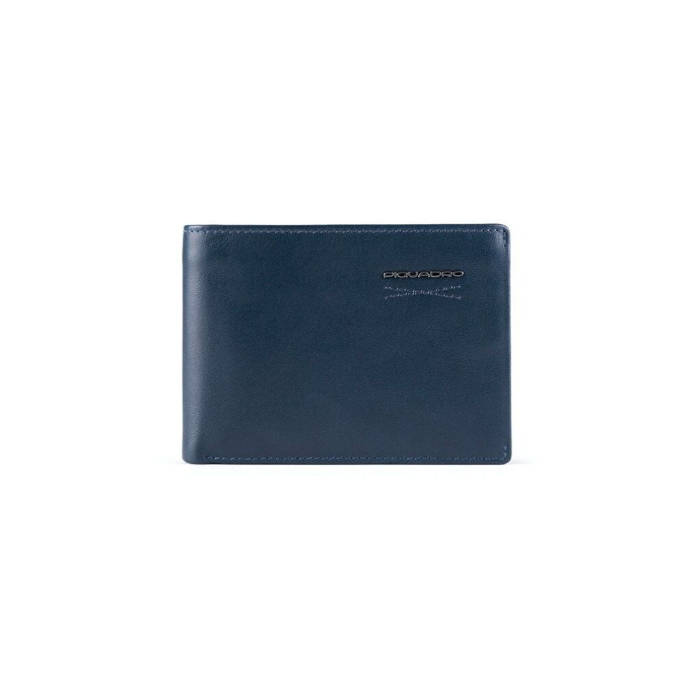 Piquadro Damen Slim Men`S Wallet With Zipped Coin Pocket