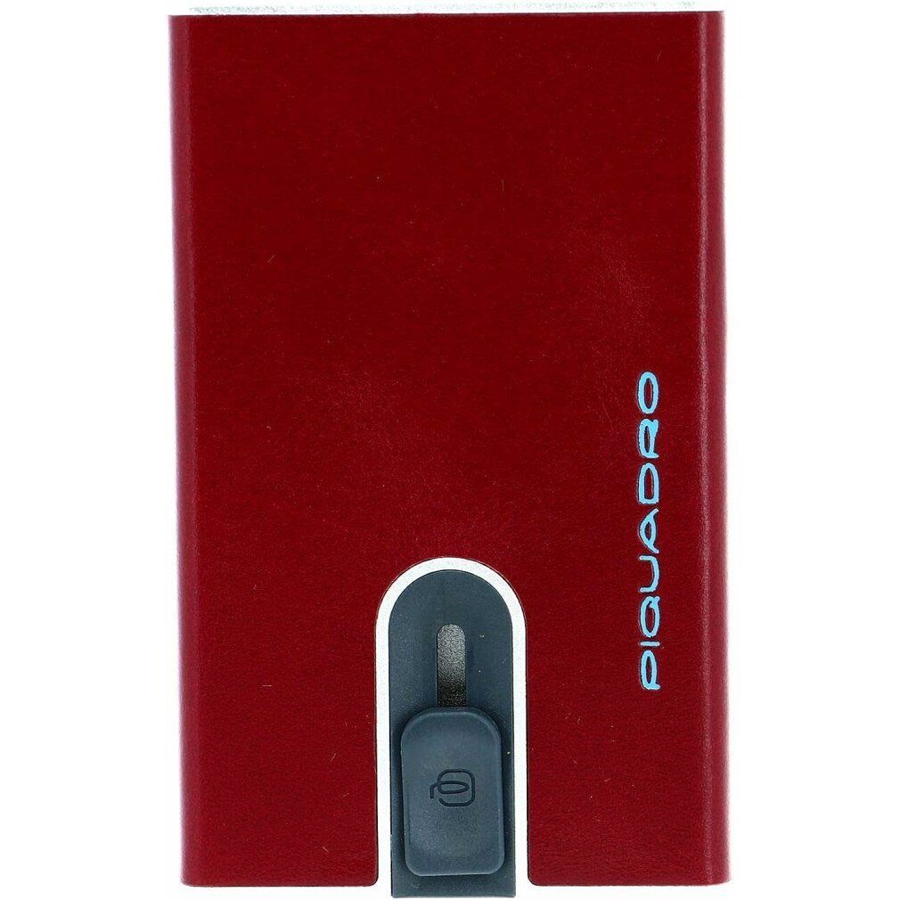 Piquadro Herren Rot Compact Wallet For Credit Cards With Sliding Syste