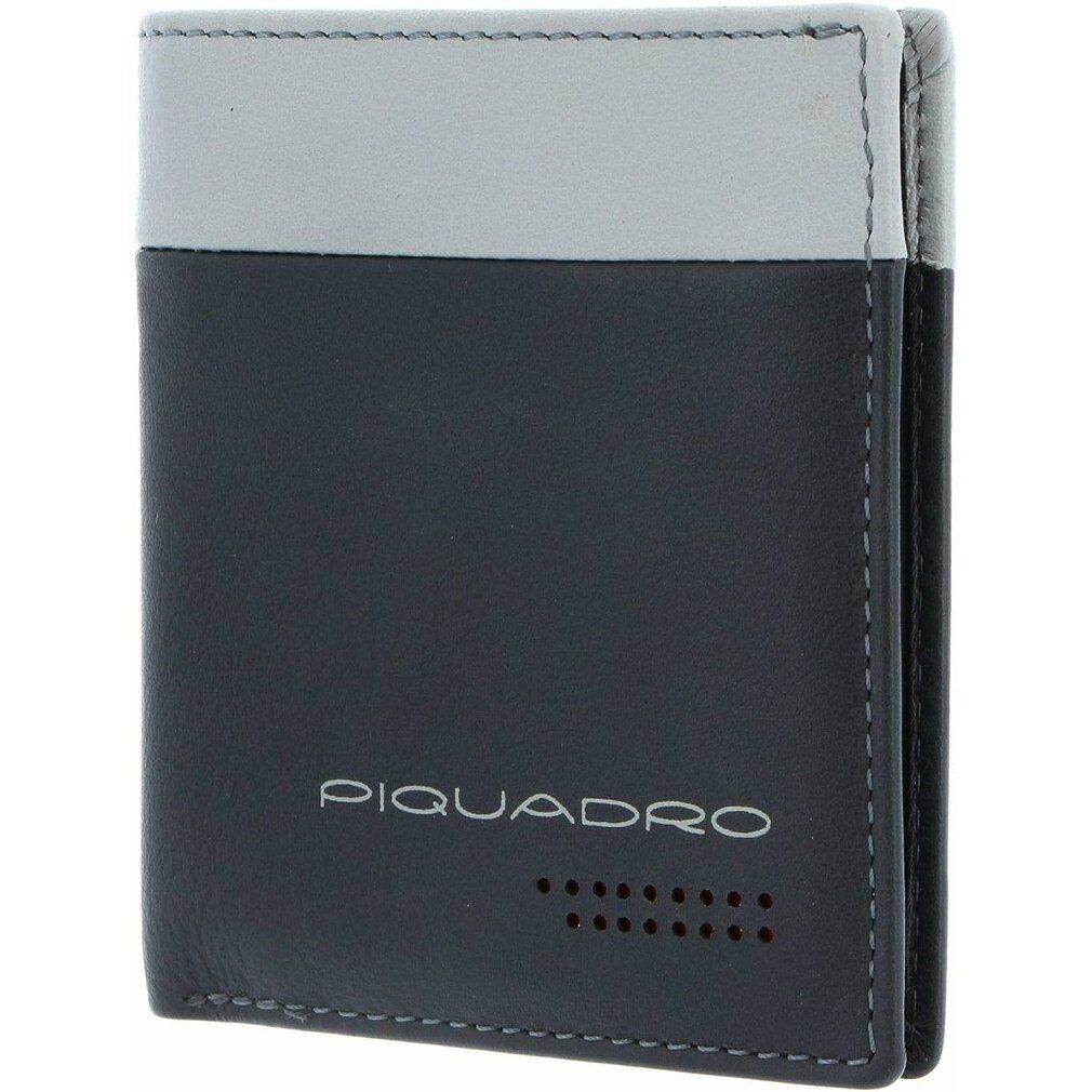 Piquadro Damen Grau Credit Card Holder With Rfid Anti-Fraud Protection