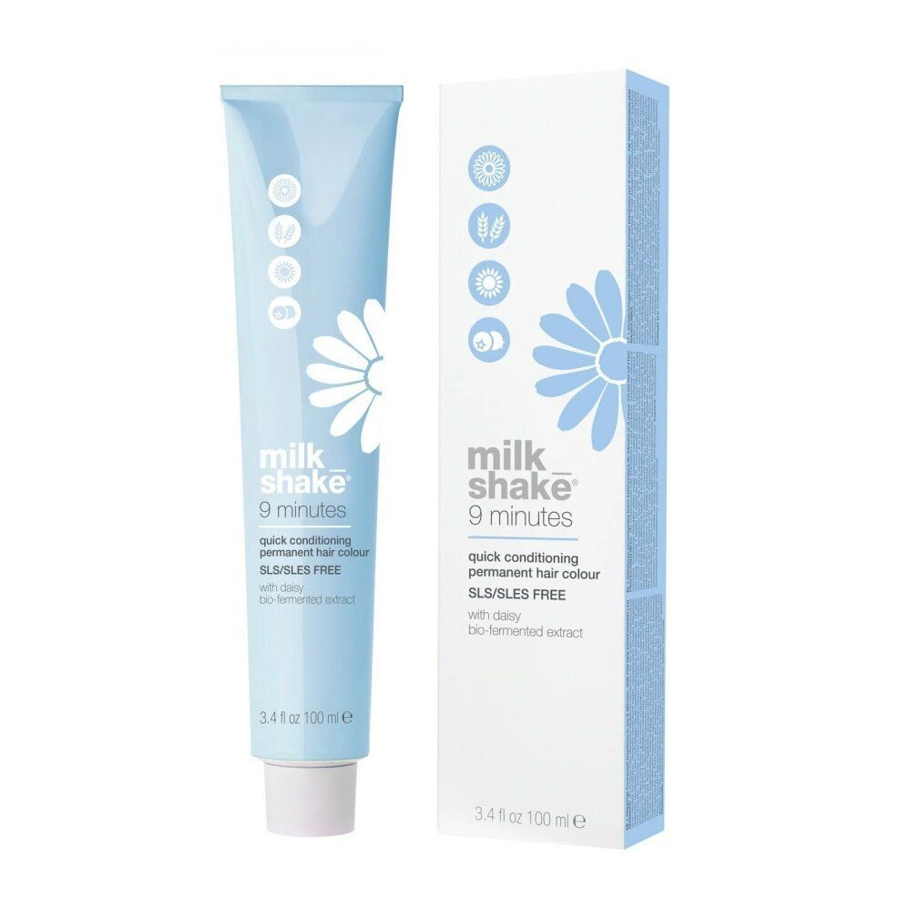 Milk Shake Vopsea Permanenta Rapida 9 Minutes 8.1, Blond Deschis Cenusiu, 100Ml