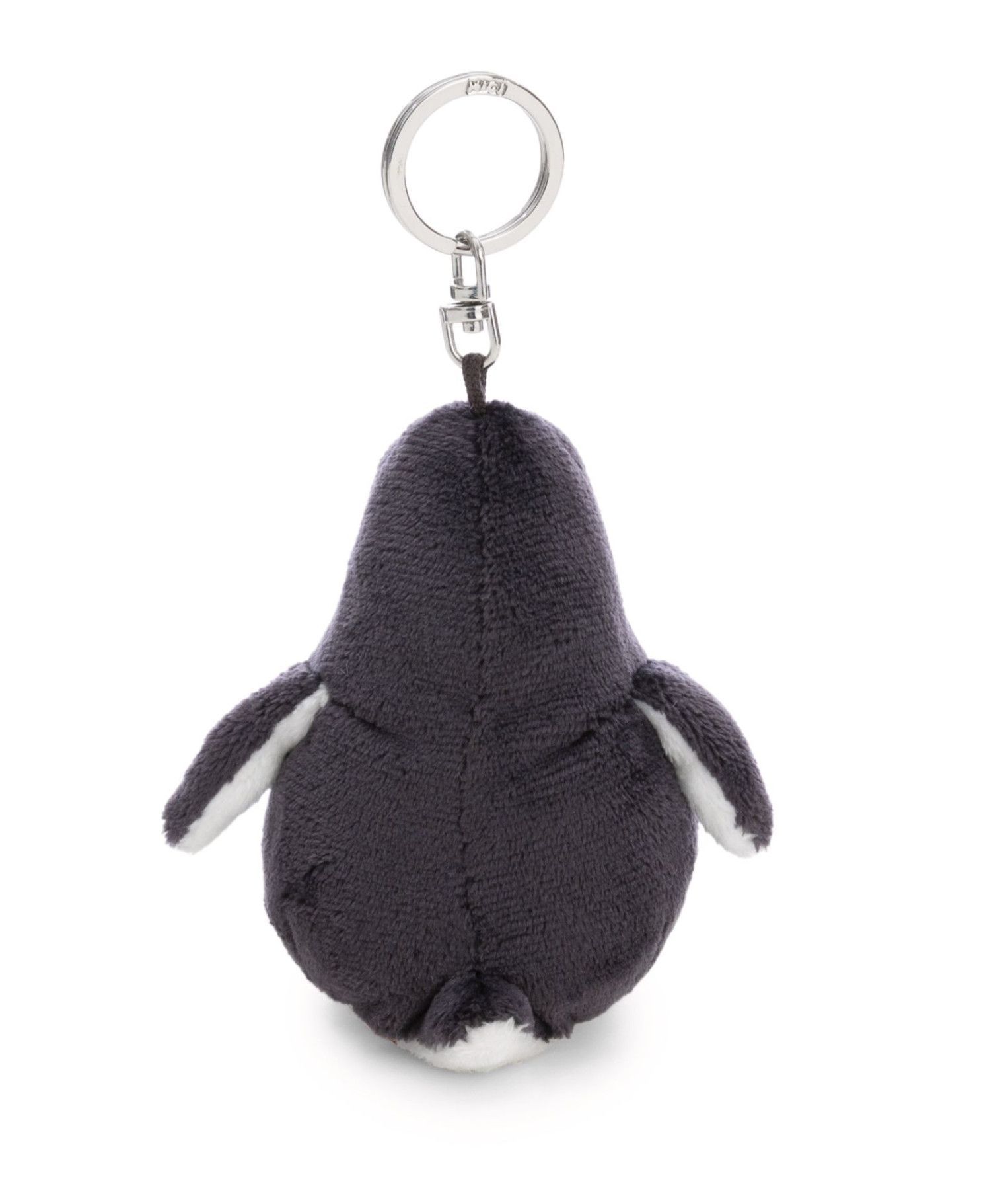 Porte-clés NICI Pingouin Jorge Thunder En Peluche - 9 Cm, Gris, éco-responsable, Idée Cadeau Mignonne