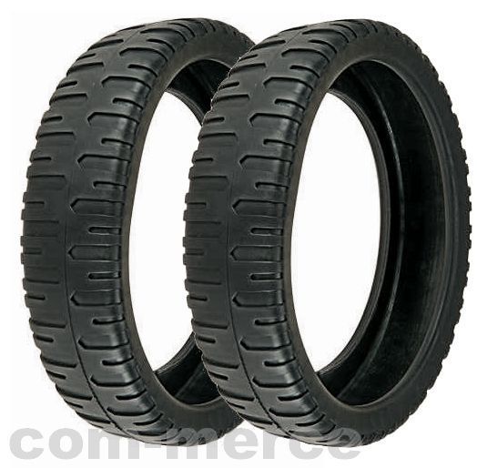 2x Reifen Radgummi 220mm passend für Honda HRC216K1 Rasenmäher