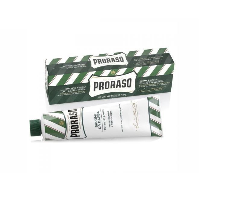 Proraso Grün Shaving Cream Tube 150 Ml
