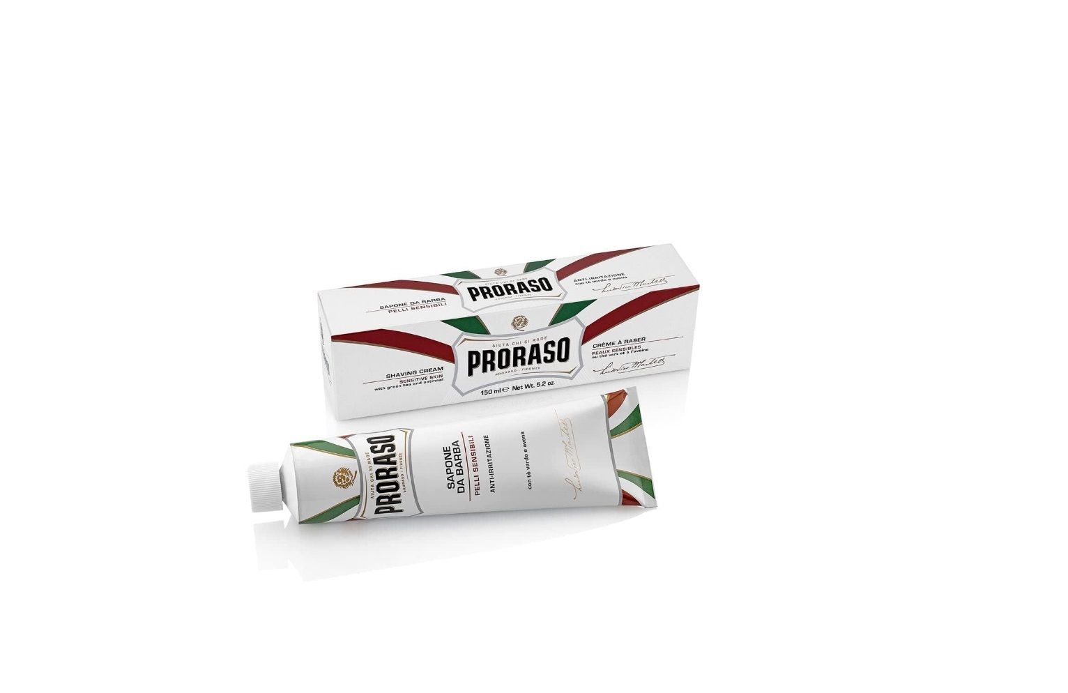 Proraso Weiss Shaving Cream Tube 150 Ml