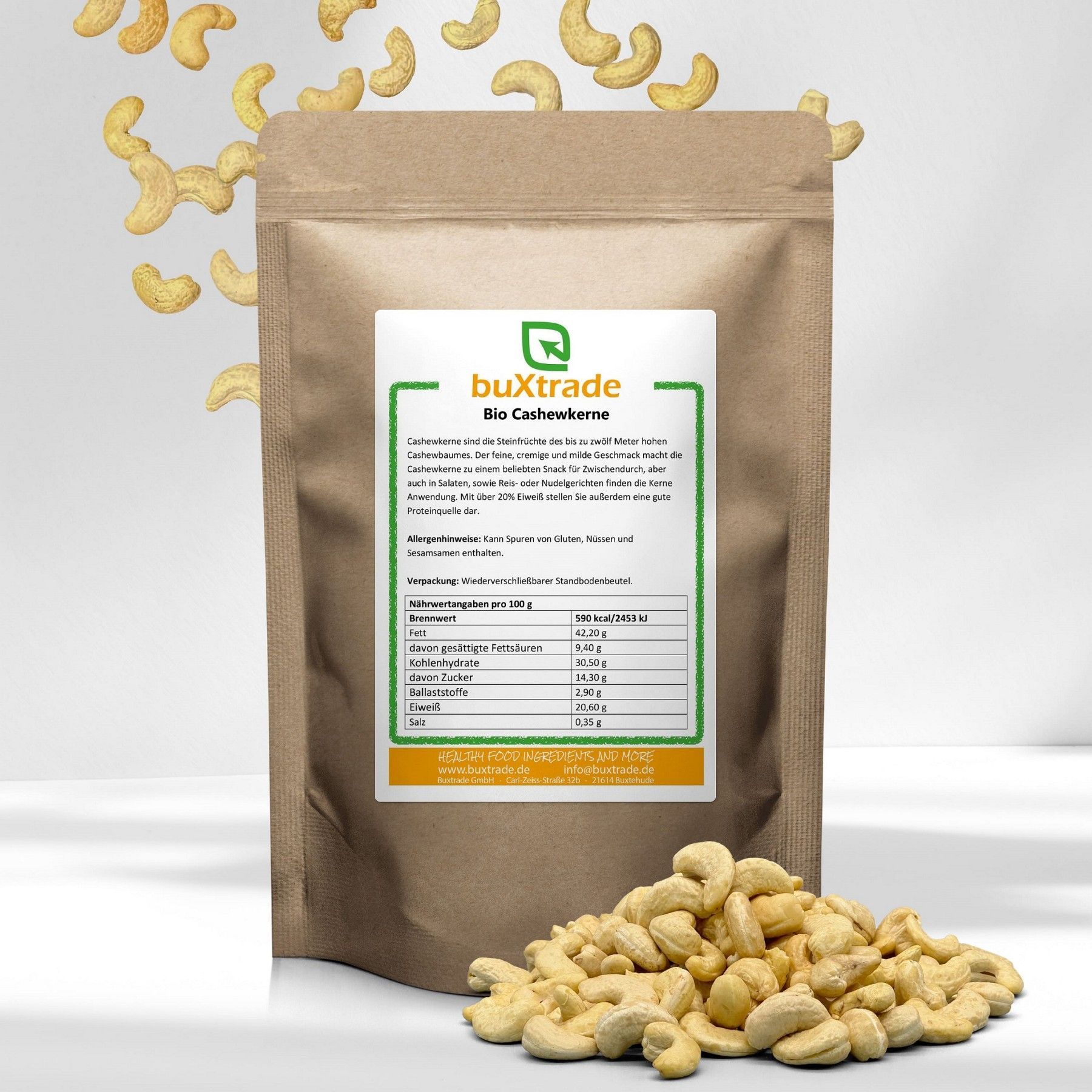 Cashewkerne 250g