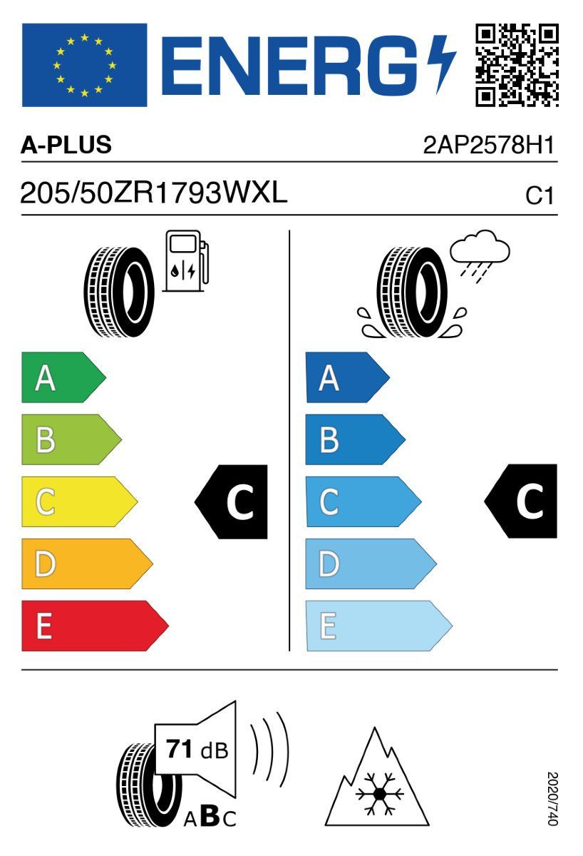 4x A-Plus AS909 All Season XL 3PMSF 205/50R17 93W Reifen Ganzjahresreifen PKW
