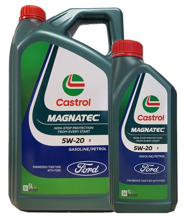 Castrol Magnatec 5W 20 E 1x5 + 1x1 Liter Ford Motorenöl WSS-M2C948-B