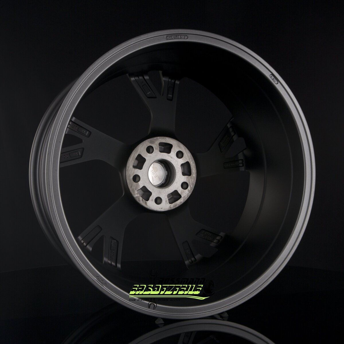 Avus Racing 4X Af20 Matt Anthracite Polished 8X18 Et28 - Lk5/112 Ml66.6 Felge Alu