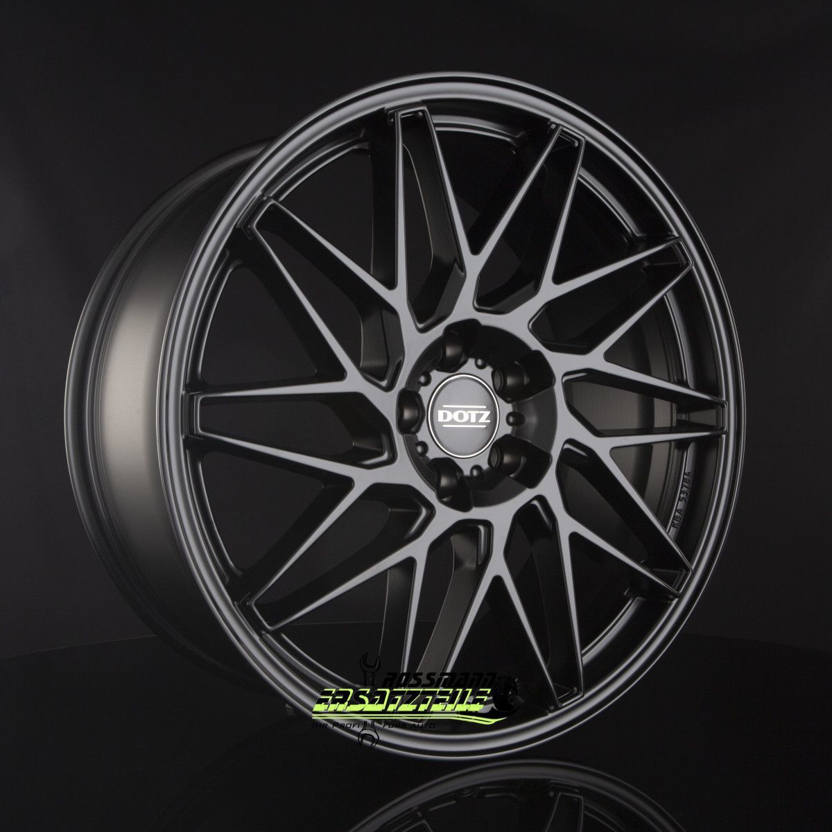 Lot De 4 Jantes Dotz Tanaka 20 Pouces Noires – 10.0J ET35 5x112 Pour Audi A4, A5, A6, Q5, Etc. - 5